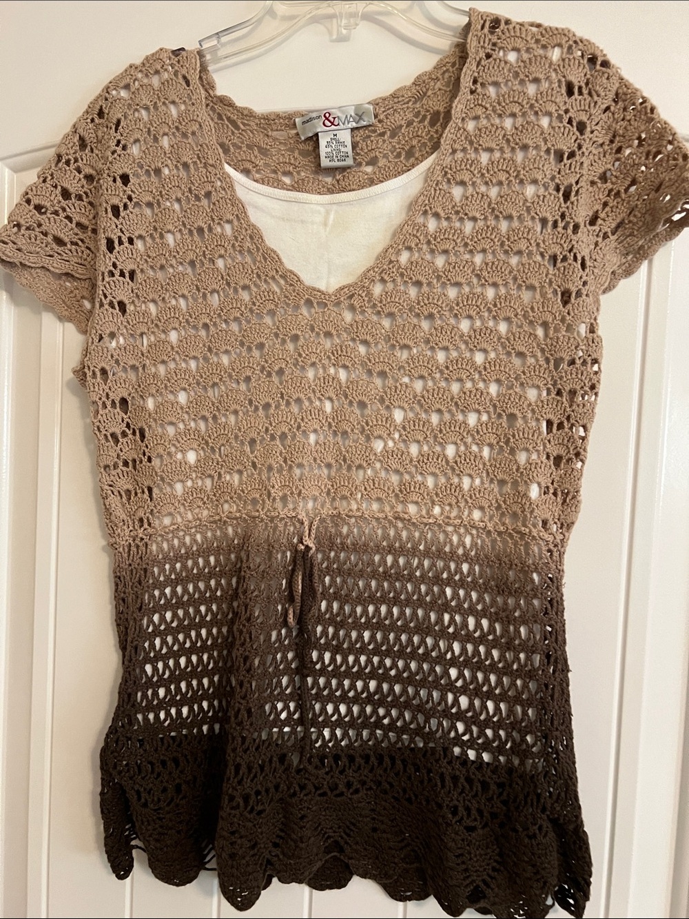 Madison & Max top, size M